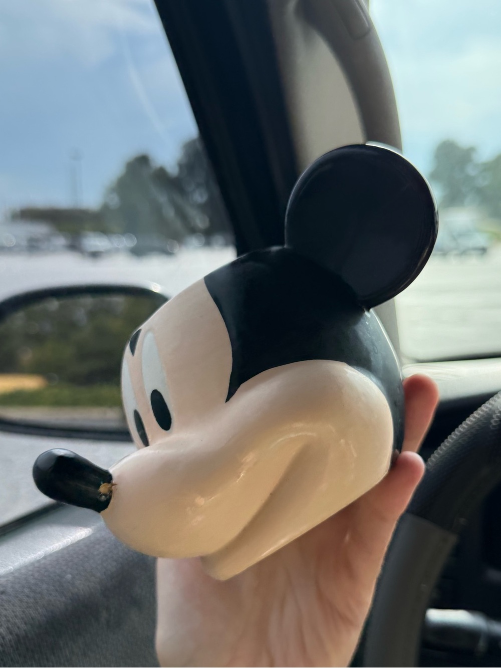 Disney Mickey Mouse Ceramic Head Mug - Black & Cream - Picture 9 of 10